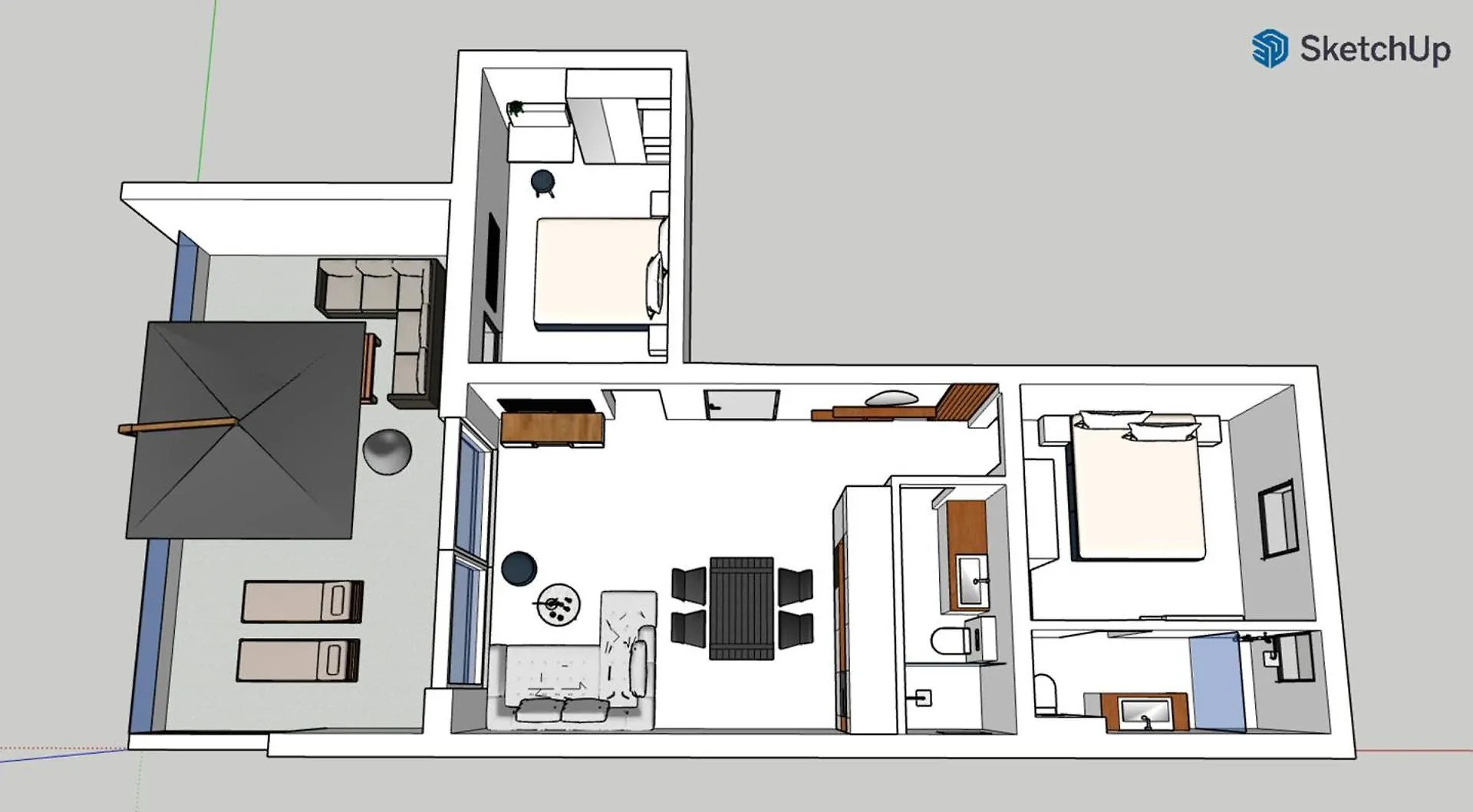 Apartment Blue Moon Apartment, Now With Jacuzzi Mandre Croatia